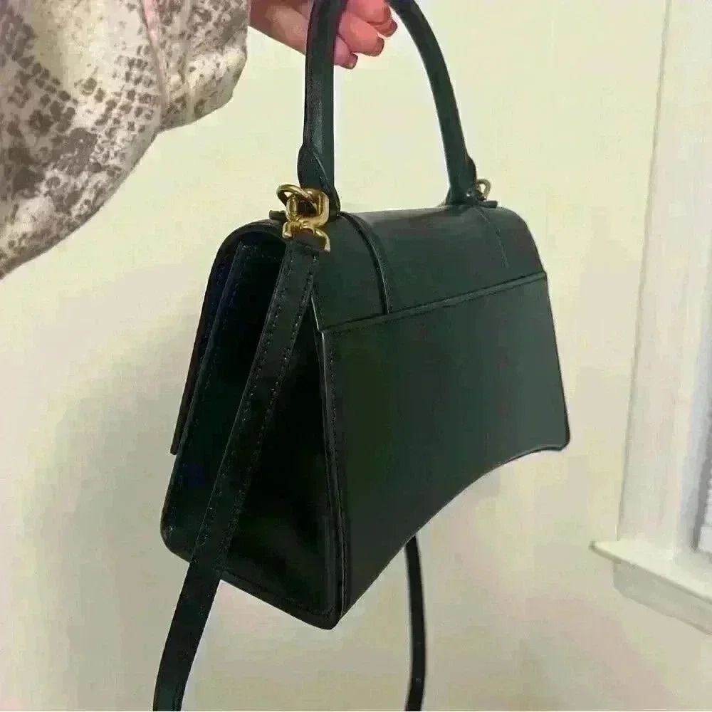 BALENCIAGA Hourglass Small leather crossbody bag - Picture 8 of 13